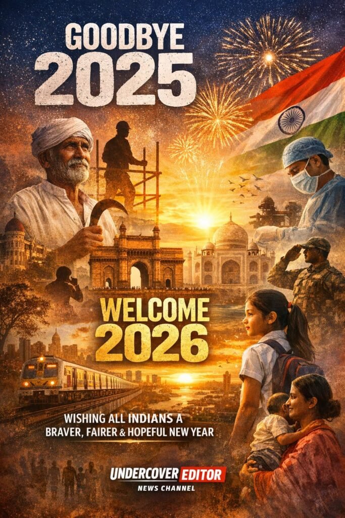 From the Last Night of 2025 to the First Dawn of 2026: A Message to India