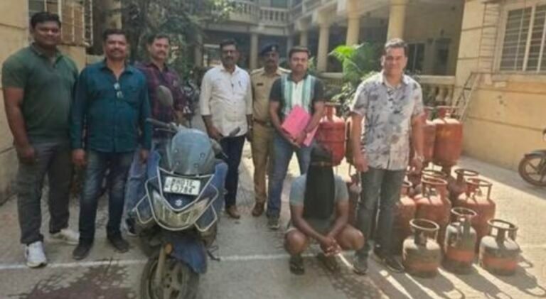 🚨 Mumbai Police Nab Notorious LPG Thief; 45 Cylinders and Bikes Recovered