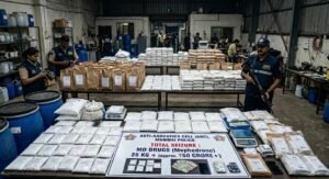 मुंबई में बड़ा ड्रग्स रैकेट बेनकाब: एएनसी की कार्रवाई में ₹50 करोड़ से ज्यादा का एमडी बरामद, तीन गिरफ्तार
