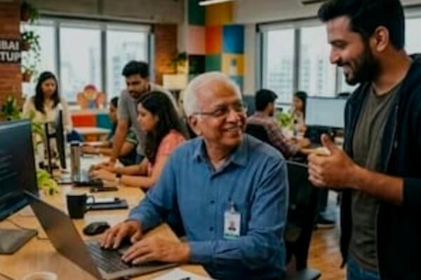 मुंबई स्टार्टअप की अनोखी पहल: 64 वर्षीय इंटर्न ने जीता दिल, अनुभव को मिली नई पहचान