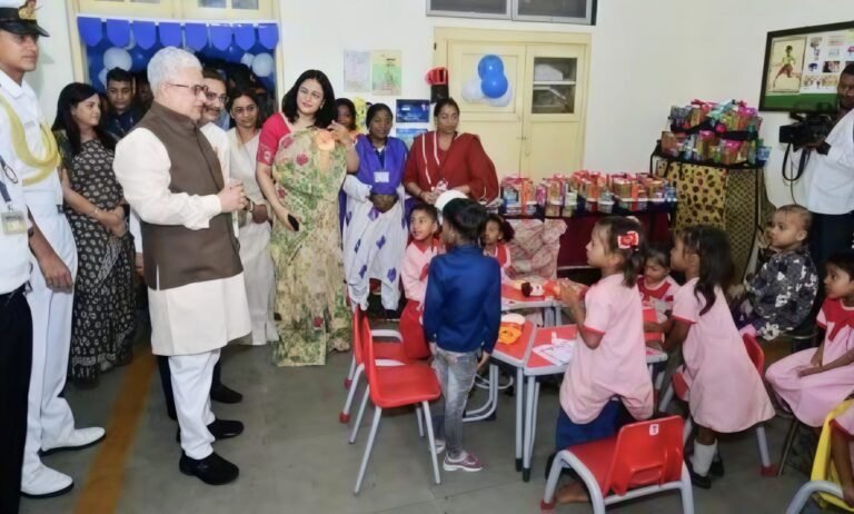 नए शैक्षणिक सत्र की शुरुआत पर राज्यपाल का छात्रों से संवाद, बीएमसी स्कूल में मनाया गया स्कूल रीओपनिंग उत्सव