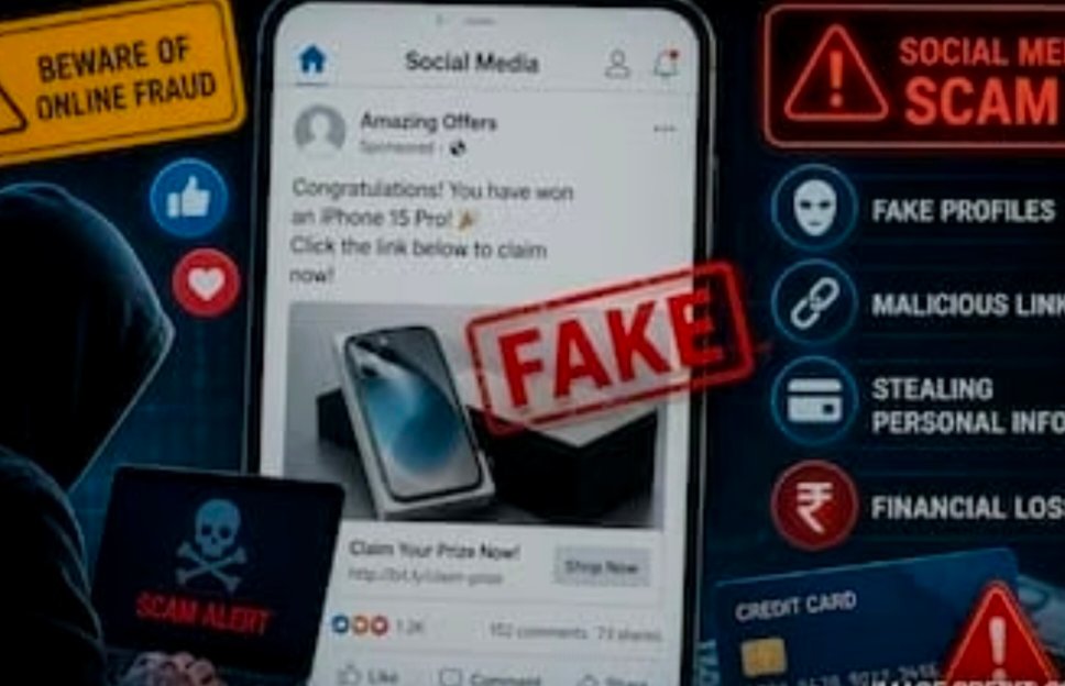 फेसबुक-इंस्टाग्राम के विज्ञापनों से सावधान! मुंबई के 3 लोगों से 7.55 लाख की साइबर ठगी